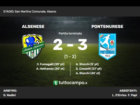 Alsenese VS Pontenurese 2 - 3