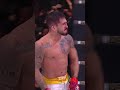 Kyoji Horiguchi gets hit by a Spinning Backfist by Sergio Pettis! ? #shorts #bellator295