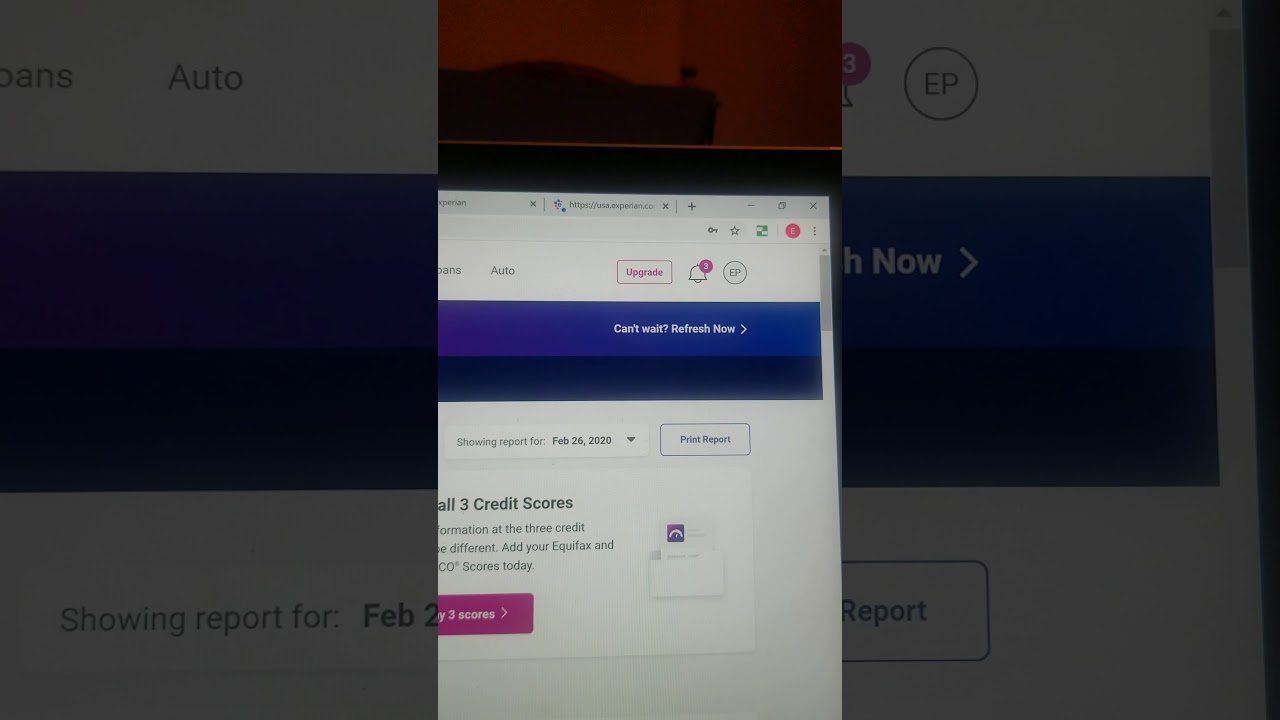 How to Print/Save As PDF on Experian Credit Report 2021; 2022