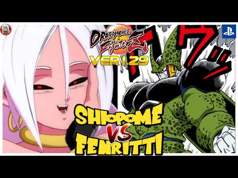 DBFZ fenritti vs Shiopome -  Perfect Cell - Ver 1.29
