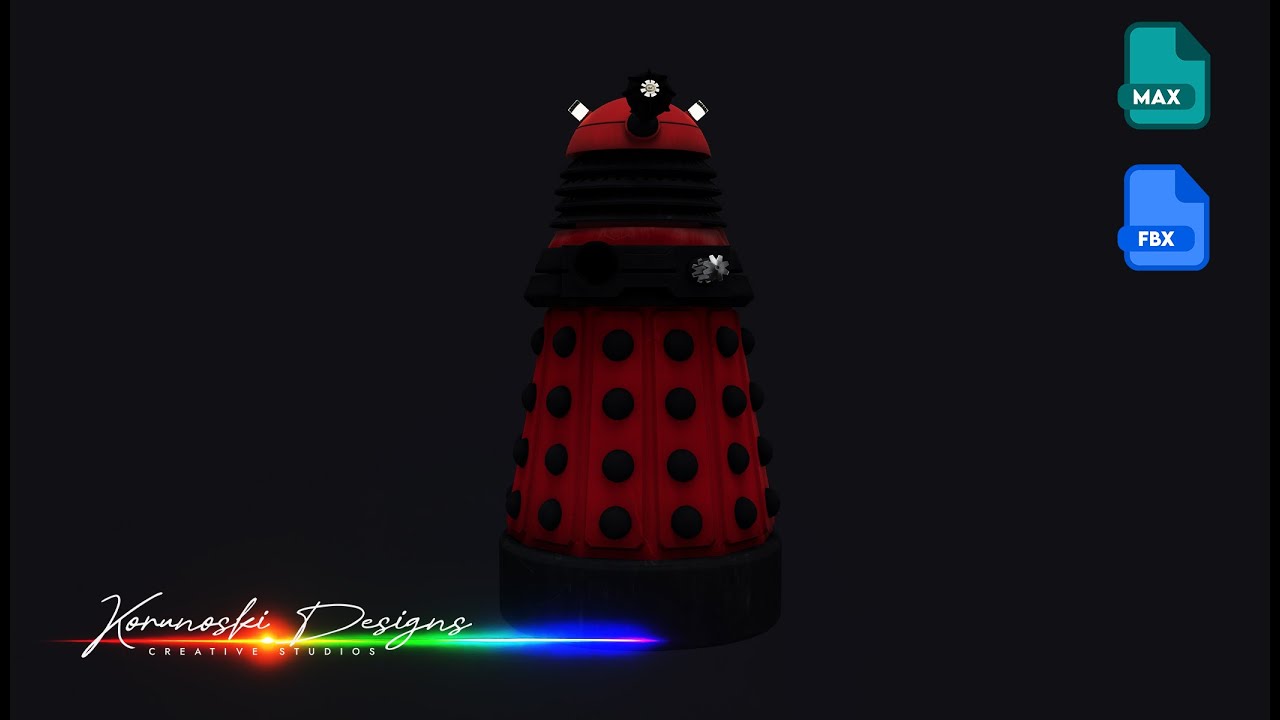 New Dalek Paradigm 3D Model