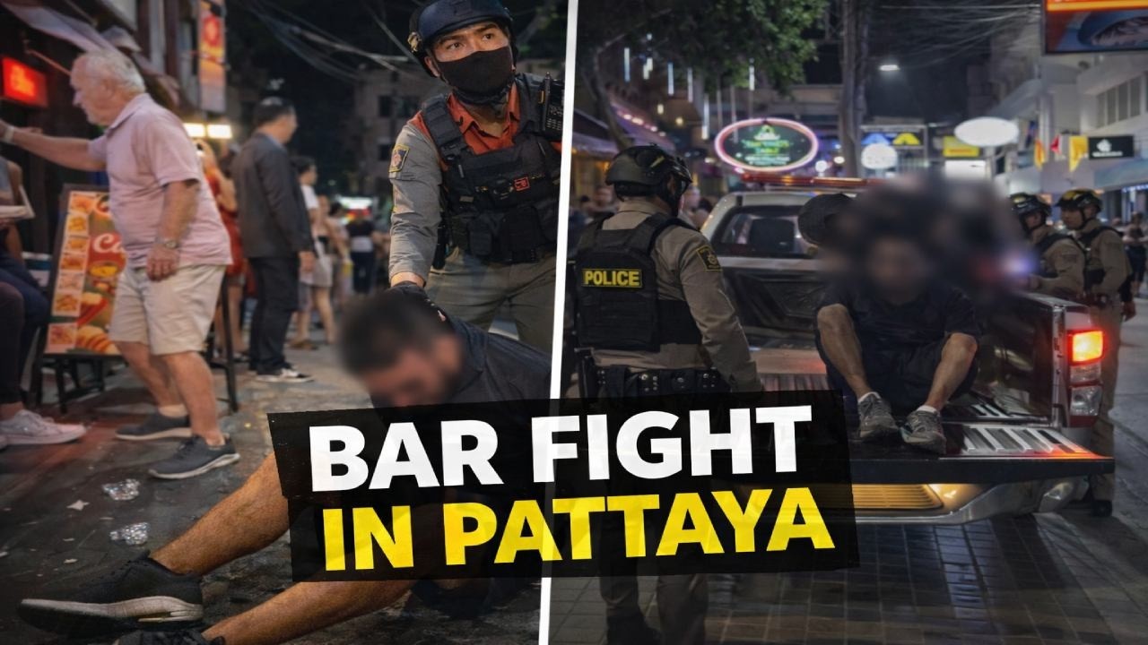 British Tourist Arrested After Violent Beer Bar Attack in Pattaya | 9 March 2026