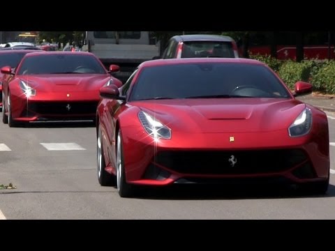 Ferrari s All New F12 Berlinetta SPOTTED All Over Maranello