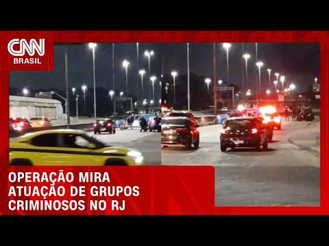 Avenida Brasil é fechada durante nova operação da PM no Rio | CNN NOVO DIA