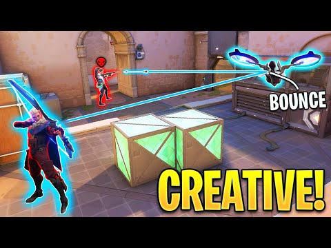 Valorant: When Sova Mains get CREATIVE..! - 200 IQ Traps & OP Outplays - Valorant Moments Montage