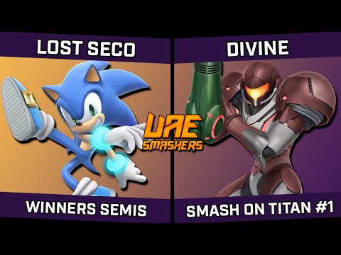 LOST | Seco (Sonic) vs Divine (Samus) - Smash on Titan #1
