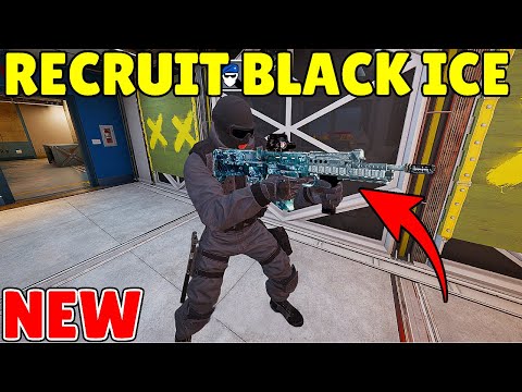 *NEW* You Can Use *BLACK ICE* On Recruit ! - Rainbow Six Siege Crimson Heist