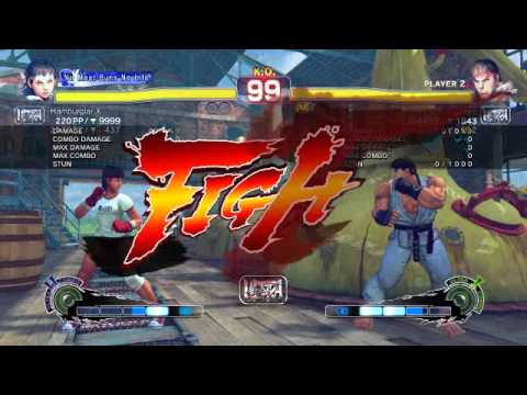 Ultra Street Fighter IV battle: Sakura vs Ryu
