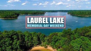 Laurel Lake Memorial Day Weekend, Kentucky Drone Video
