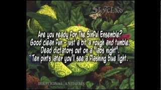Skyclad - The Sinful Ensemble (on screen lyrics)