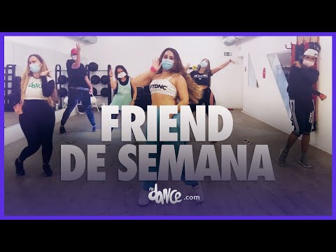 Friend de Semana - Danna Paola, Luísa Sonza, Aitana | FitDance (Coreografia) | Dance Video