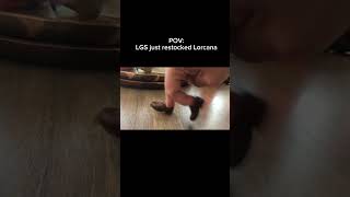 POV: LGS Lorcana Restock Got Me Like...