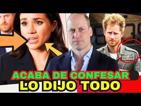 PRINCE WILLIAM CONFESSES / MEGHAN MARKLE and Harry are done