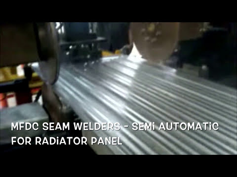 Dual Seam Welding Machines for Transformer Radiator Welding