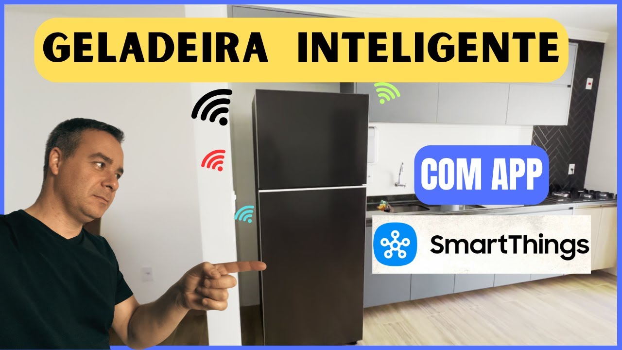 Geladeira INTELIGENTE Samsung Evolution RT42 com WIFI 😉