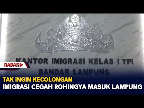 Tak Ingin Kecolongan, Imigrasi Cegah Rohingya Masuk Lampung