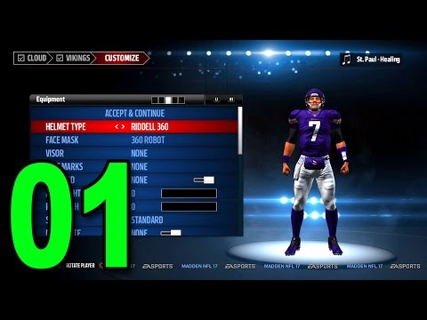 Madden 17 Player Career - Part 1 - Scrambling Quarterback!