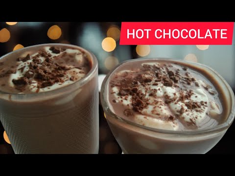 Creamy Hot Chocolate / Simple & Easy Hot Chocolate Recipe.