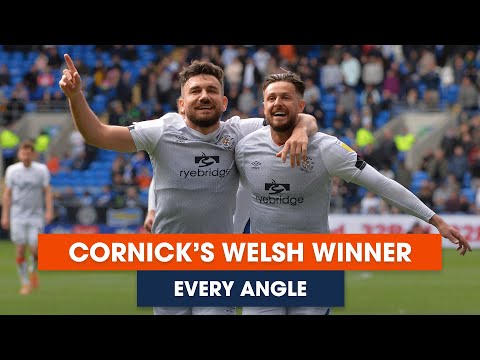 EVERY ANGLE | Harry Cornick's winner at Cardiff City! 🔥