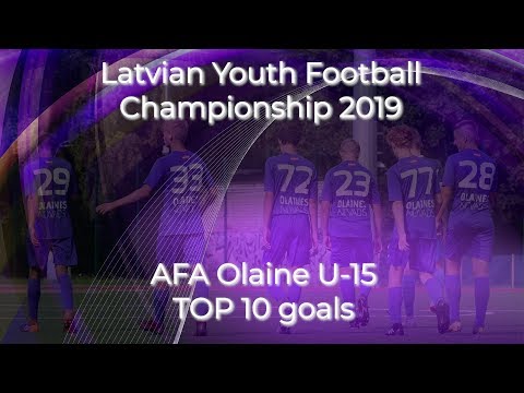 AFA Olaine U-15 Top 10 goals