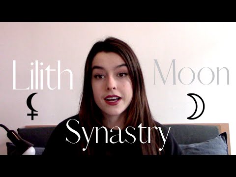 Lilith in synastry! Moon and Lilith in aspect (conjunction, opposition, square, trine, sextile)