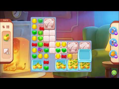 Homescapes Level 11872 - NO BOOSTERS 🏠 | SKILLGAMING ✔️