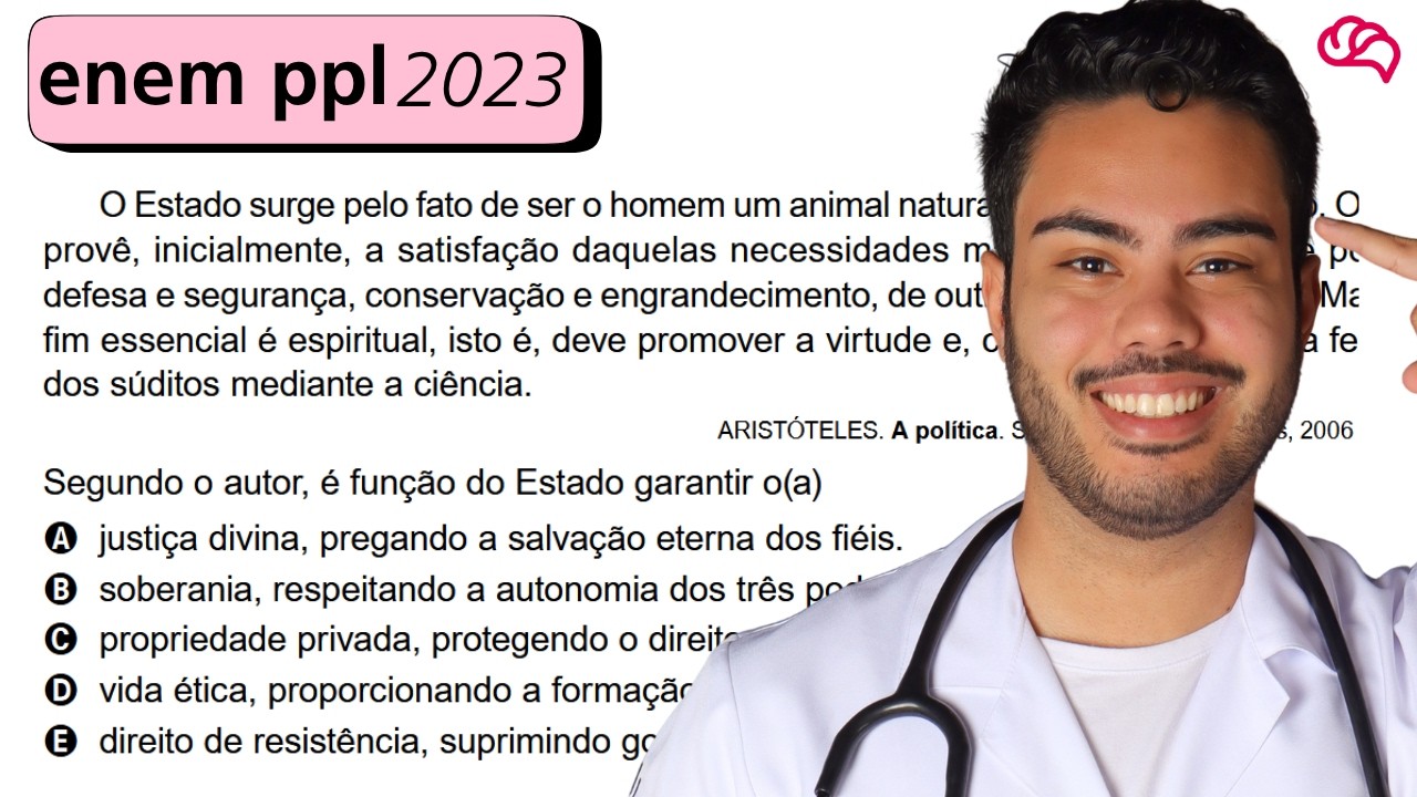 Resolução em Vídeo — Questão 46 ENEM 2023 PPL