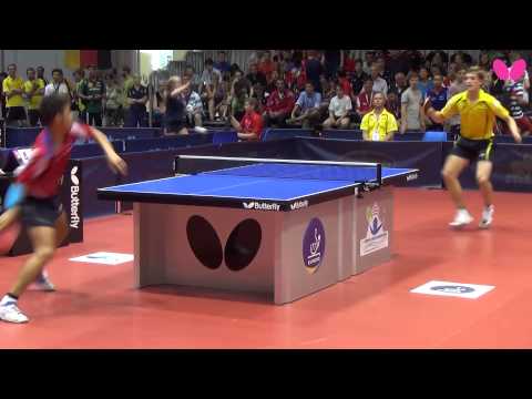EYC 2014, Junior Boys Singles, Quater Final: Alexandre CASSIN (FRA) vs. Carl  JOHANSSON (SWE)