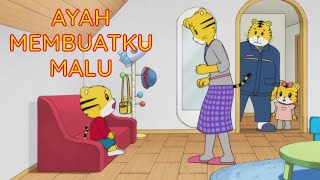 Ayah Membuatku Malu | Kartun Anak Bahasa Indonesia | Shimajiro Indonesia