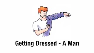 4. Getting Dressed - A Man | English for Everyday Activities