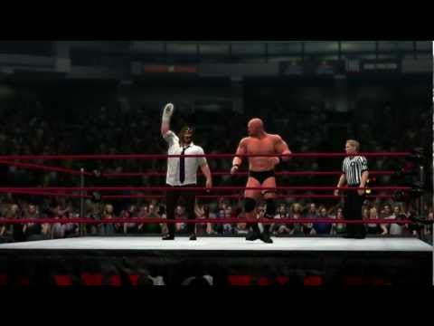 Mankind hits his finisher in WWE '13 (Official)