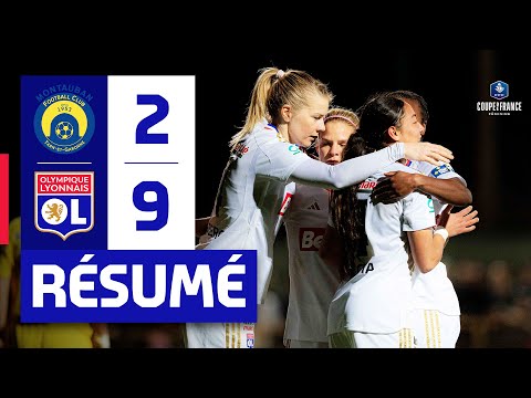 Résumé Montauban FC - OL | Quart de finale de Coupe de France Féminine | Olympique Lyonnais