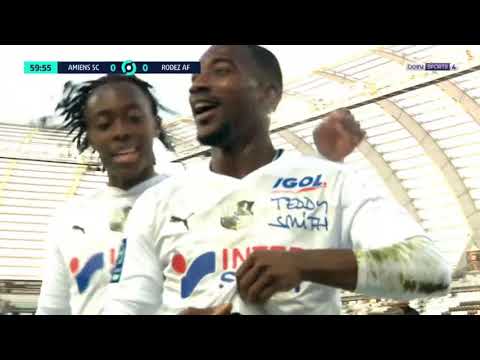 Amiens [1]-0 Rodez 61' Minutes Cheick Timite