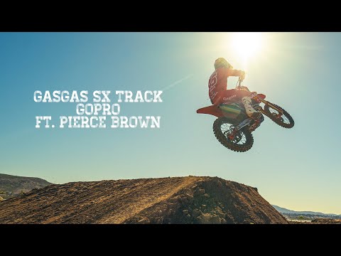 GasGas Supercross Track GoPro with Pierce Brown - vurbmoto