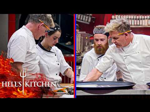 Chef Ramsay Tests Johnathan & Sammi With Sabotages at the Pass | Hell's Kitchen