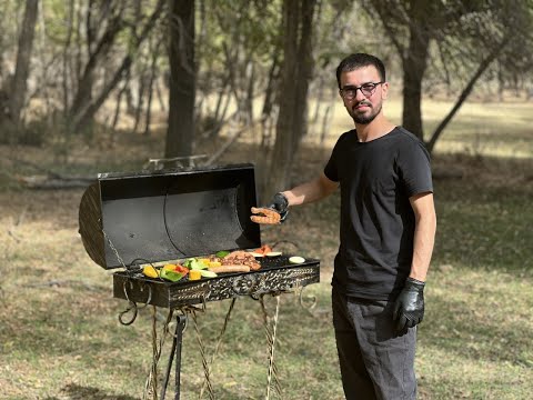 Street food: Brazier meat menu with baked vegetables | Mazza