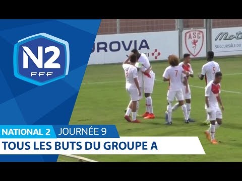National 2 : Découvrez les buts de cette 9 ème journée.