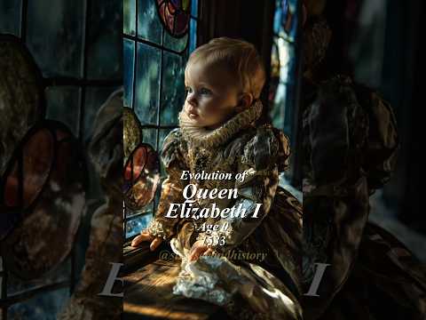 The story of Queen Elizabeth I #evolution #history #queenelizabeth #britishhistory #royalfamily