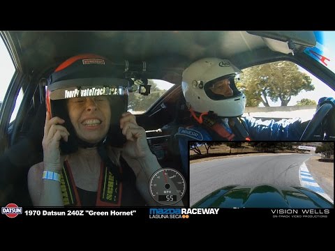 We Don't Do DillyDally! Susi rides in the Green Hornet!