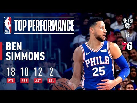 Ben Simmons Joins ELITE Company With 2nd Career Playoff TRIPLE-DOUBLE