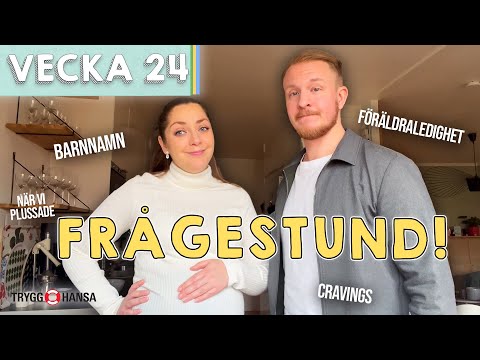 VAD SKA VÅRAT BARN HETA? - Stina & Fredrik vecka 24
