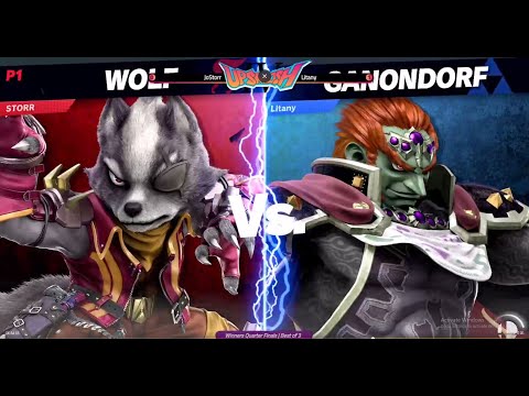 JoStorr (Wolf) vs. Litany (Ganon) - Winners Quarter Finals @ UpSmash! #4