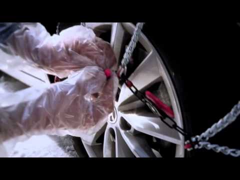 The One 7 : passanger car snow Chain fiting - Chaine à neige tourisme montage