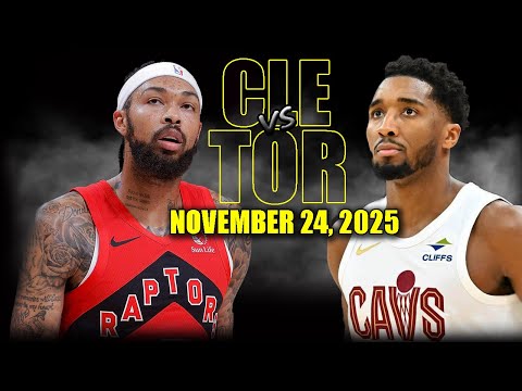 Cleveland Cavaliers vs Toronto Raptors Full Game Highlights - November 24, 2025 | NBA Season