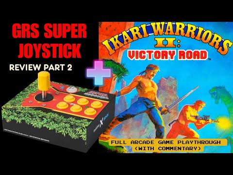 Victory Road: Ikari Warriors 2 (1986), Full Arcade Game Playthrough (With Commentary)