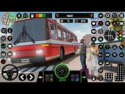 City Bus Driver Simulator Ultimate Madrid - Android Gameplay