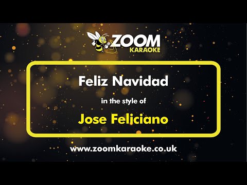 Jose Feliciano - Feliz Navidad (Karaoke Version) with Lyrics On Screen