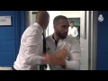 Watch Zidane's pre-match ritual with the squad!