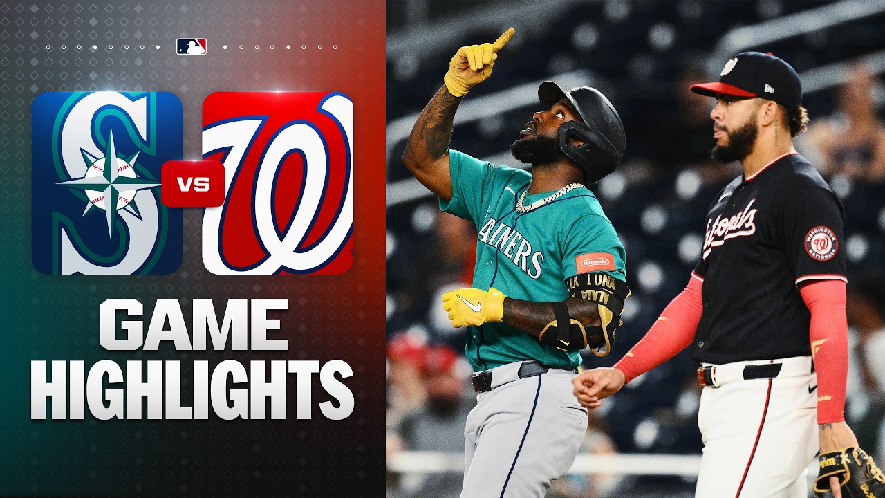 Mariners vs. Nationals Game Highlights (6/12/26) | MLB Highlights