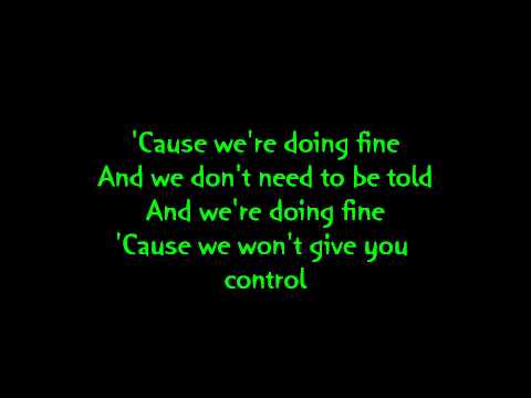 Sum 41 - Subject to Change (lyrics)